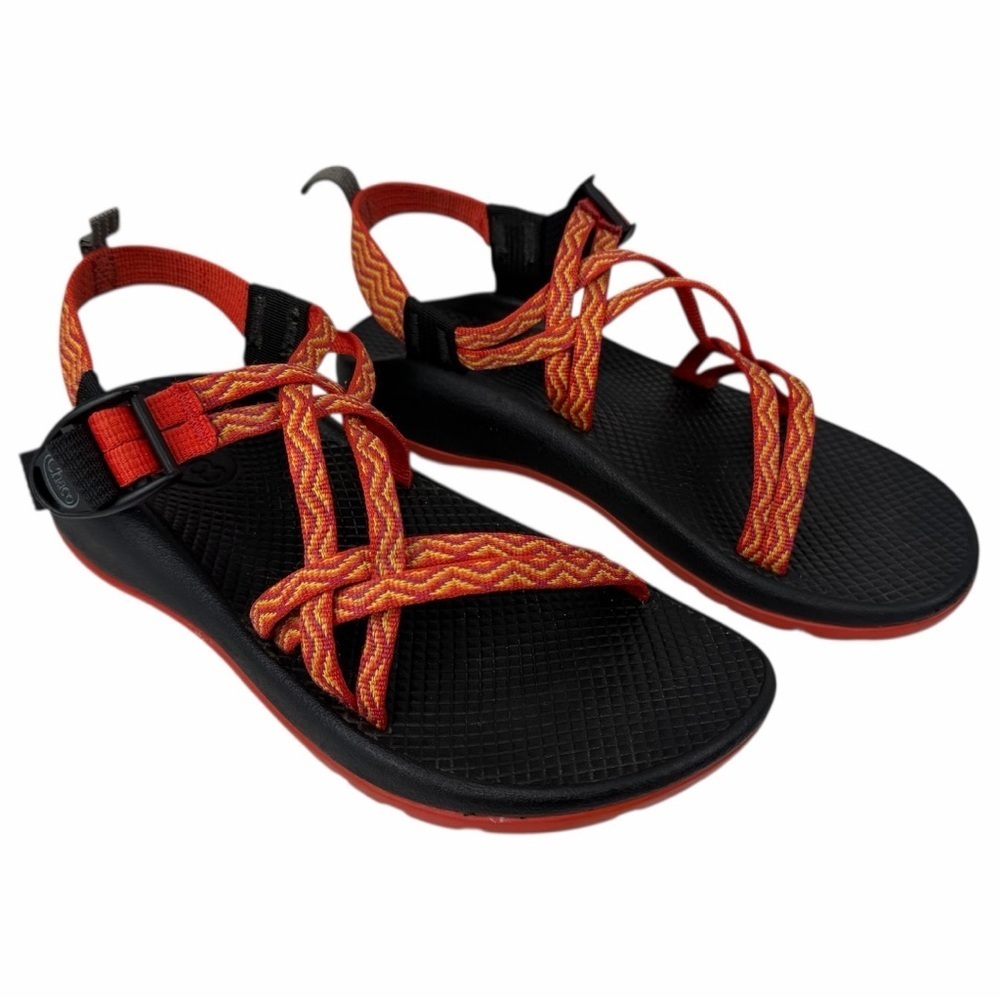 Chaco Women's ZX/2 Yampa Hiking Sandals In Orange/Yellow Women’s Size 6